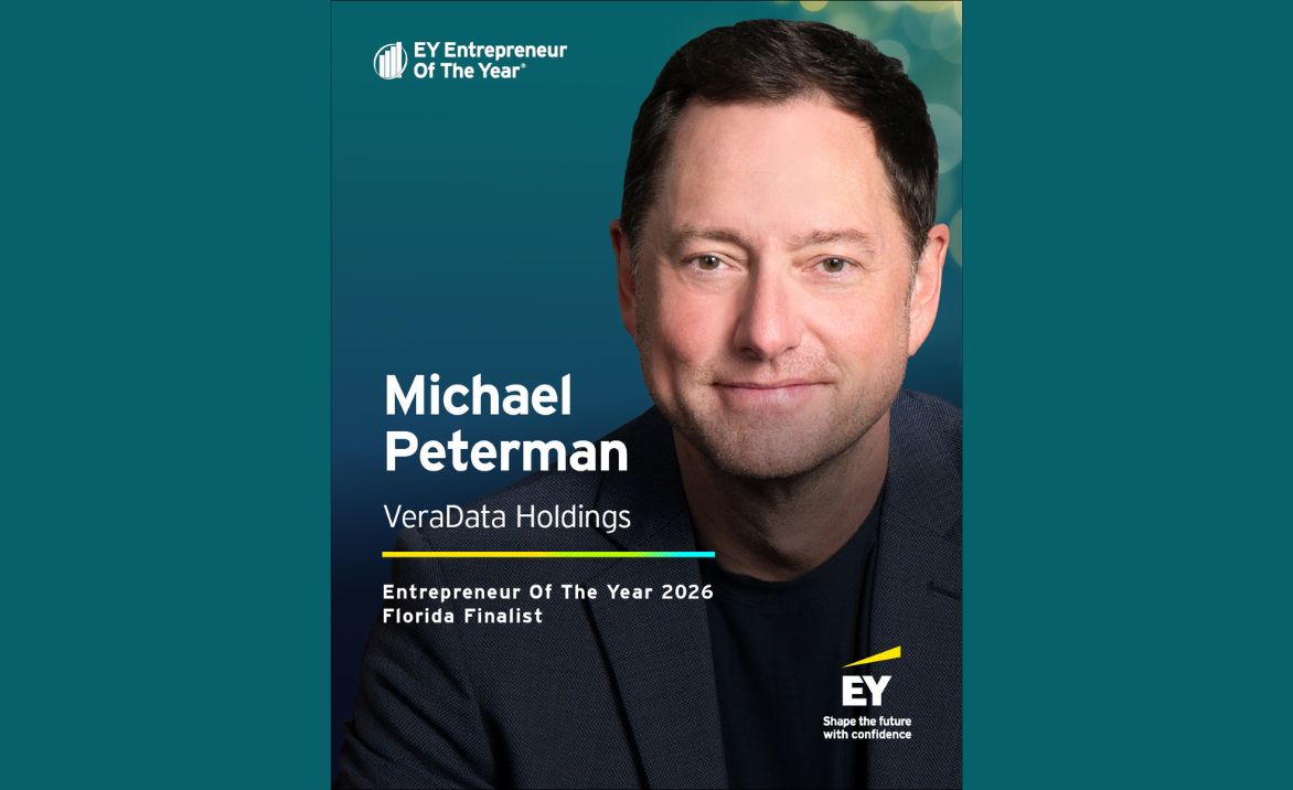 Michael Peterman of VeraData named Entrepreneur Of The Year® 2026 Florida Finalist By EY US